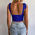 Bustier Azul